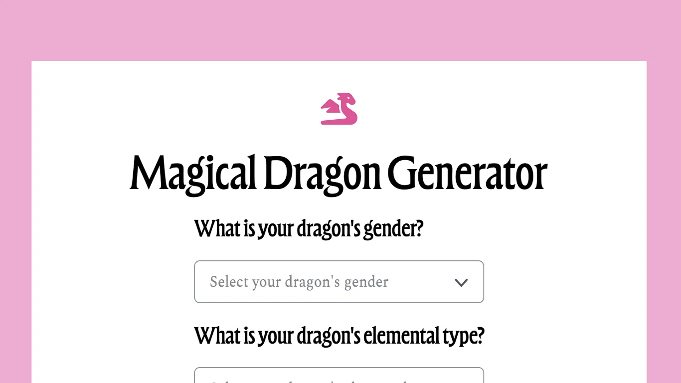 Magical, AI-powered Dragon Stories